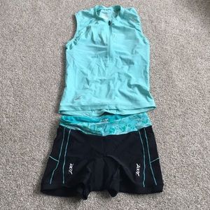 Triathlon 2 Piece Zoot Suit